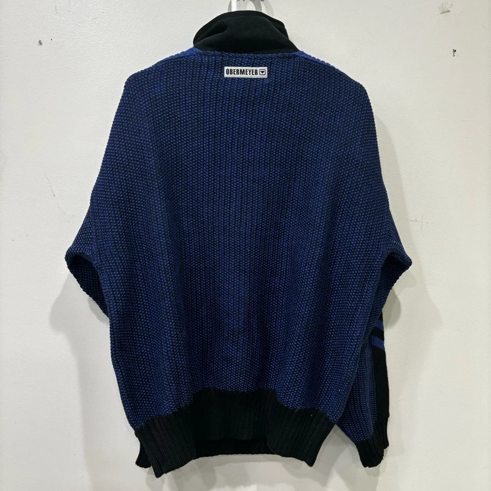 Obermeyer Vintage Whistler Ski Sweater Wool Blend Heavyweight Men’s Size XL